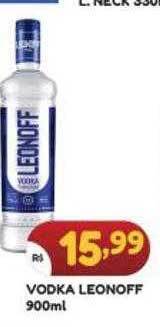 Bramil Supermercados Vodka leonoff oferta