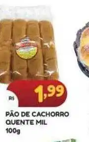 Bramil Supermercados Pão de cachorro quente mil oferta