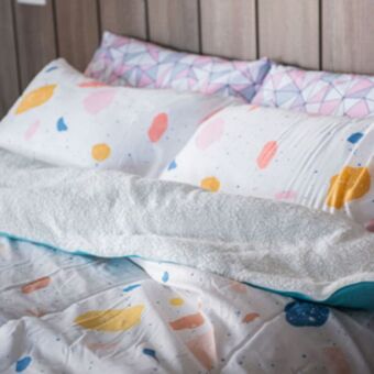 Fronha avulsa 47x65cm col vidaecor granilite retro vestcasa