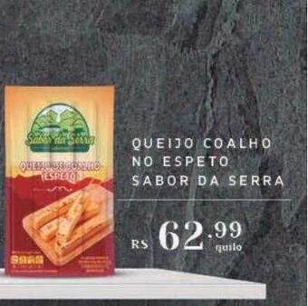 Empório Bahamas Queijo coalho no espeto sabor da serra oferta