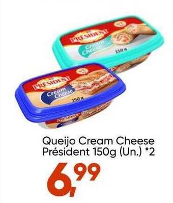 Imec Supermercados Queijo cream cheese président oferta