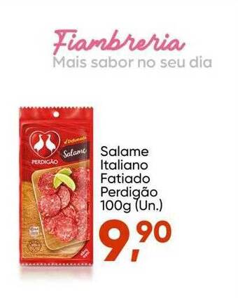 Imec Supermercados Salame italiano fatiado perdigão oferta
