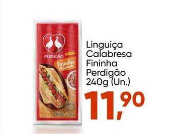 Imec Supermercados Linguiça calabresa fininha perdigão oferta