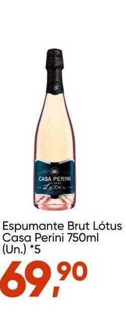 Imec Supermercados Espumante brut lótus casa perini oferta