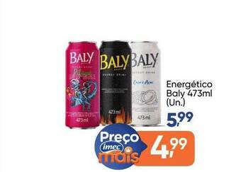 Imec Supermercados Energético baly oferta