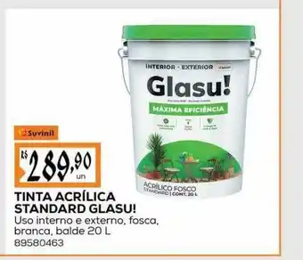 Obramax Tinta acrílica standard glasu! oferta