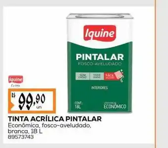 Obramax Tinta acrílica pintalar iquine oferta