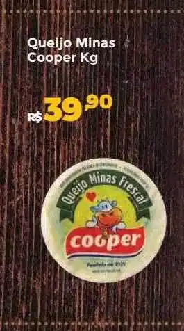 Villarreal Supermercados Queijo minas cooper kg oferta