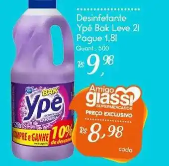 Giassi Supermercados Desinfetante ypê bak oferta