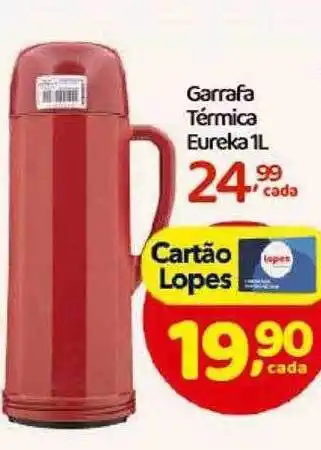 Garrafa térmica eureka 1l
