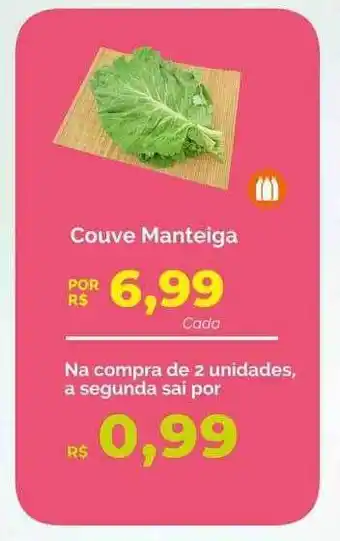 Oba Hortifruti Couve manteiga oferta
