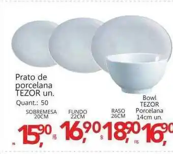Supermercados Koch Prato de porcelana tezor oferta
