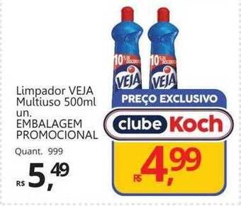 Supermercados Koch Limpador veja multiuso oferta