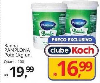 Supermercados Koch Banha pamplona oferta