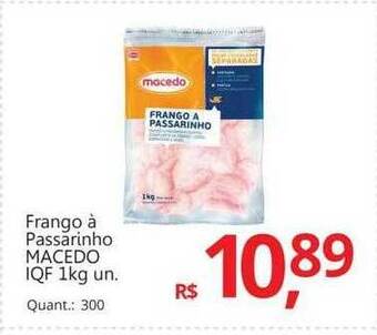 Supermercados Koch Frango à passarinho macedo iqf oferta