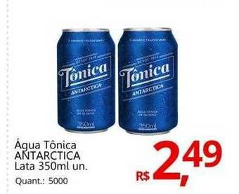 Supermercados Koch Água tônica antarctica oferta