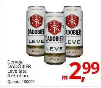 Supermercados Koch Cerveja dadobier leve oferta