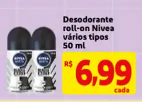 Mercado Extra Desodorante Roll on Nivea 50ml oferta