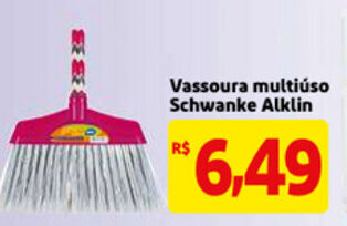 Mercado Extra Vassoura multiuso Schwanke Alklin oferta