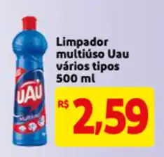 Mercado Extra Limpador Multiuso Uau Varios tipos 500ml oferta
