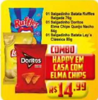 Combo Happy em casa com Elma Chips