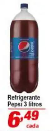 Ricoy Supermercados Refrigerante Pepsi 3L oferta