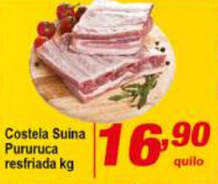 Ricoy Supermercados Costela Suina Pururuca resfriada 1kg oferta
