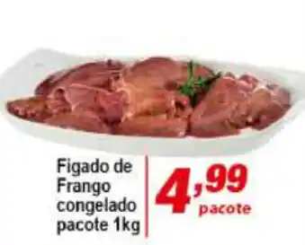 Ricoy Supermercados Figado de Frango congelado pacote 1kg oferta