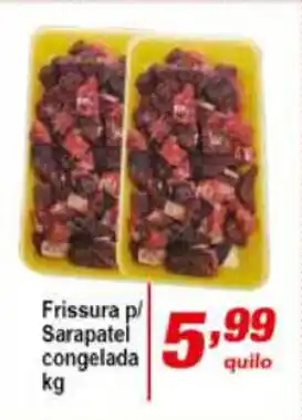 Frissura p/ Sarapatel congelada 1kg