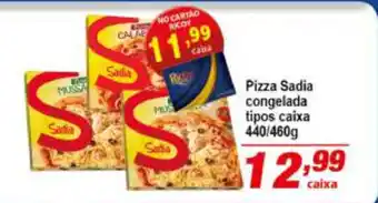 Ricoy Supermercados Pizza Sadia Congelada tipos Caixa 440/460g oferta