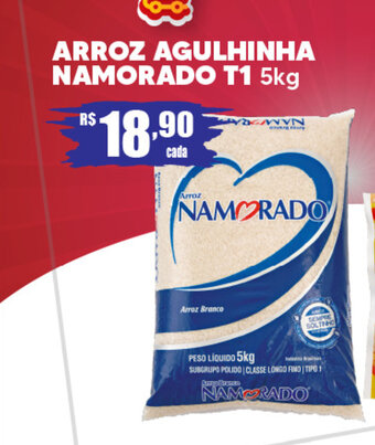 Supermercado Precito Arroz Agulhinha Namorado tipo 1 5kg oferta