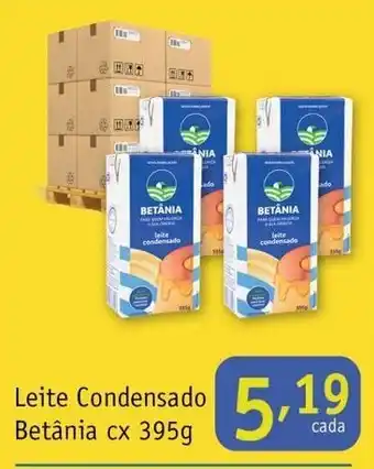 Nordestão Leite Codensado Betania cx 395g oferta