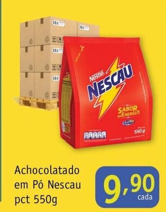 Nordestão Achocolatado em po Nescau pct 550g oferta