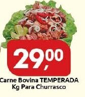 Supermercados Nori Carne Bovina Temperada 1kg para Churrasco oferta