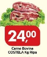 Supermercados Nori Carne bovina costela 1kg Ripa oferta