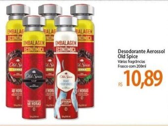 Atacadão Desodorante Aerossol Old Spice 200ml oferta