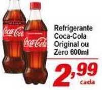 Refrigerante Coca Cola Original Ou Zero 600ml