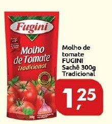 Supermercados Nori Molho de Tomate Fugini sache 300g tradicional oferta