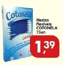 Hastes flexiveis Cotonela 75un