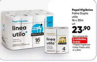 Zaffari Papel higiênico folha dupla utilo oferta