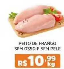 Supermercados Correia Peito De Frango Sem Osso E Sem Pele 1kg oferta