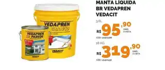 Carajás Manta Liquida Br Vedapren Vedacit 3.6L oferta