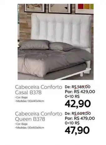 Grupo Formosa Cabeceira Conforto Casal B378 oferta