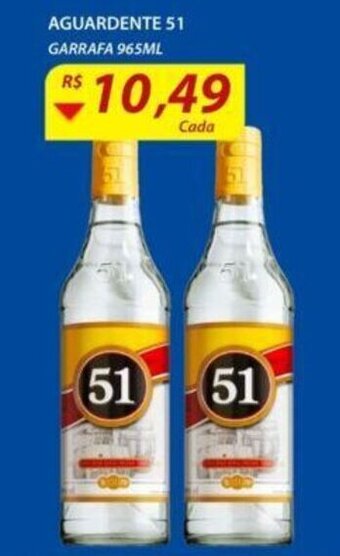 Assaí Atacadista Aguardente 51 965ml oferta