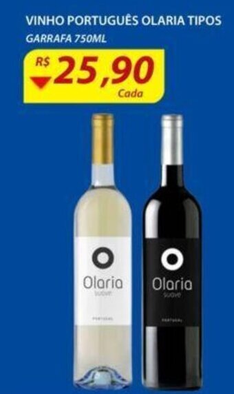 Assaí Atacadista Vinho Portugues Olaria 750ml oferta