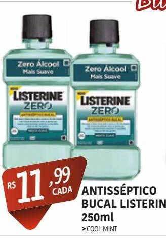 Antisséptico bucal listerin