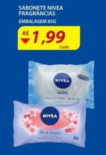 Assaí Atacadista Sabonete Nivea Fragrancias 85g oferta