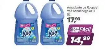 Supermercados São Vicente Amaciante De Roupas Ypê Aconchego Azul 5L oferta