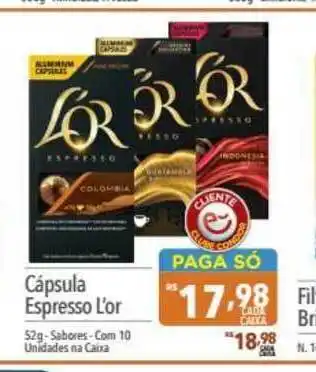 Supermercados Condor Cúpsula Espresso L'or 52g oferta