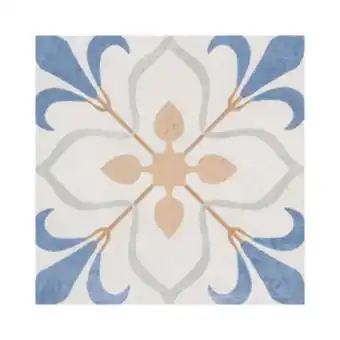 Leroy Merlin Piso interno decorado acetinado port1 azul 20x20cm artens oferta